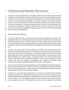 Cultural and Historic Resources