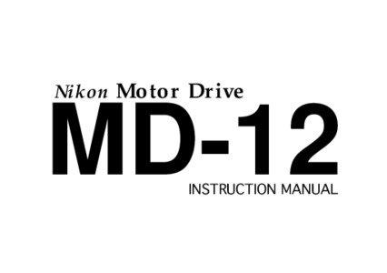 Nikon Motor  Drive