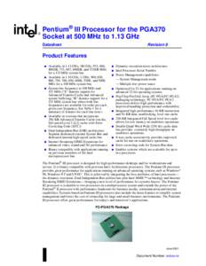Pentium III / Computing / Celeron / Pentium II / Pentium / Socket 370 / Slot 1 / Intel Core / Multi-core processor / Computer hardware / CPU sockets / Computer architecture