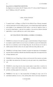 12  LC 29 5229ERS House Bill 861 (COMMITTEE SUBSTITUTE) By: Representatives Harden of the 28th, Ramsey of the 72nd, Allison of the 8th, Dempsey of