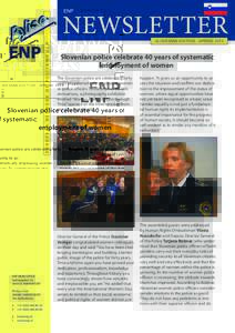 EUROPEAN NETWORK OF POLICEWOMEN  ENP ENP HEAD OFFICE Stationsplein 14