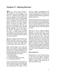 2 - Getting Started  Chapter 2 - Getting Started T