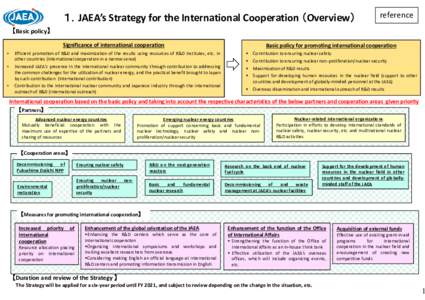 Microsoft PowerPointStrategy for the International Cooperation (Attached) [互換モード]