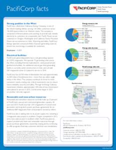 PacifiCorp facts  Rocky Mountain Power Pacific Power PacifiCorp Energy