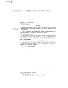 120 STAT[removed]PUBLIC LAW 109–186—MAR. 20, 2006 Public Law 109–186 109th Congress