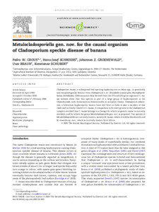 m y c o l o g i c a l r e s e a r c h[removed] ) 264 – 275  available at www.sciencedirect.com