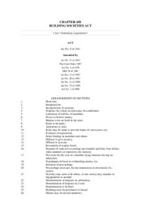 Microsoft Word - Building Societies Act - Cap450.doc