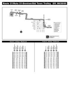 Route 21/Ruta 21-Dwntwn/Old Town Trolley Eff[removed]Albuquerque Museum  ET