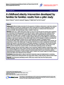 Bariatrics / Body shape / Nutrition / Childhood / Childhood obesity / Head Start Program / Foster care / Management of obesity / Epidemiology of obesity / Health / Medicine / Obesity