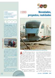 La noticia:  La OTAN interviene en Servia. La noticia ferroviaria: