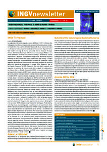 INGVnewsletter DIRETTORE RESPONSABILE | SONIA TOPAZIO LA NUOVA CARTA MAGNETICA  FEBBRAIO | 2013 N° 32