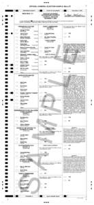 OFFICIAL GENERAL ELECTION SAMPLE BALLOT JEFFERSON COUNTY A  STATE OF COLORADO