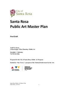 Santa Rosa Public Art Master Plan