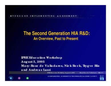 Microsoft PowerPoint - IEA HIA - Mary rose de Valaderez