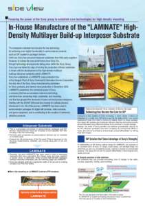 Semiconductor devices / Semiconductor device fabrication / Electrical engineering / Light-emitting diodes / Electronics manufacturing / Printed circuit board / Sony / Laminate / Integrated circuit / Electronics / Technology / Electromagnetism