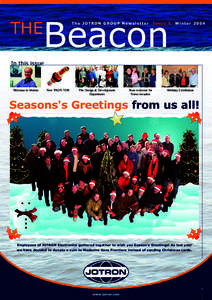 THE  Beacon The JOTRON GROUP Newsletter  Issue 5