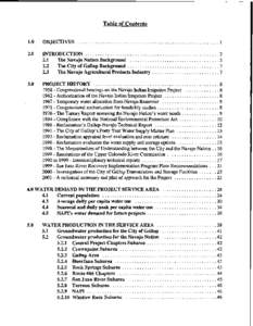 Table of Contents 1.0 OBJECTIVES . . . . . . . . . . . . . . . . . . . . . . . . . . . . . . . . . . . . . . . . . . . . . . . . . . . . . . . . . 1  2.0