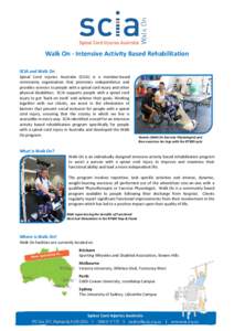 Microsoft Word - Walk On Information Sheet - Last Updated February 2014.docx