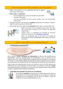 Nuevos usuarios IMI: ¡empezar es muy fácil!  Pídele a tu antecesor o a tu coordinador IMI que te registre como usuario del sistema.  Inicia sesión y comprueba: – qué actividades lleva a cabo tu autoridad a t