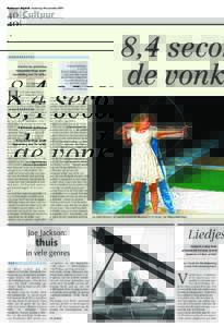 Eindhovens Dagblad donderdag 30 september | Cultuur JEUGDTHEATER Hetpaarddatvliegt ‘Ai lof joe’.