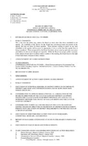 CAYUCOS SANITARY DISTRICT 200 Ash Ave. P.O. Box 333, Cayucos, California[removed]3290 GOVERNING BOARD R. Enns, President