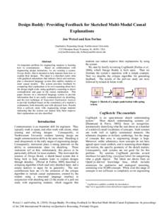 Drawing / Sketch / Ken Forbus / Qualitative Reasoning Group / Causality / Feedback / Cyc / Knowledge / Explanation / Science / Epistemology / Philosophy of science