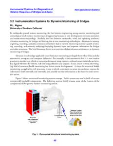 Instrumental Systems for Diagnostics of Seismic Response of Bridges and Dams New Operational Systems  3.2 Instrumentation Systems for Dynamic Monitoring of Bridges