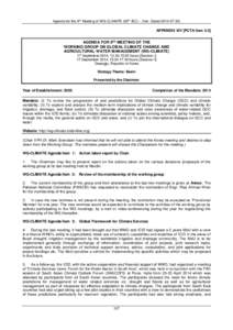 Working group / IPCC Third Assessment Report / Irrigation / Environment / Earth / Agriculture / Intergovernmental Panel on Climate Change / Adaptation to global warming / Global warming