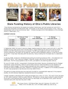 Public library / E-Rate / Carnegie library / Monroe County District Library /  Woodsfield /  Ohio / Puskarich Public Library System / Ohio / Government of Ohio / Ohio Public Library Information Network