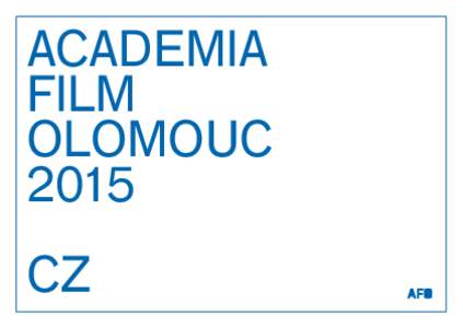 ACADEMIA FILM OLOMOUC 2015 CZ