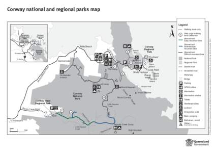 Protected areas of Queensland / Dryander National Park / Shute Harbour / Protected areas of Victoria / Conway / Shire of Whitsunday / Whitsunday Region / States and territories of Australia / Queensland / Conway National Park