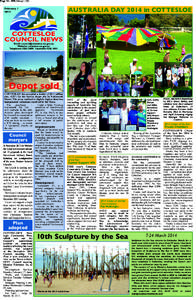 Page 18 – POST, February 1, 2014  AUSTRALIA DAY 2014 in COTTESLOE February