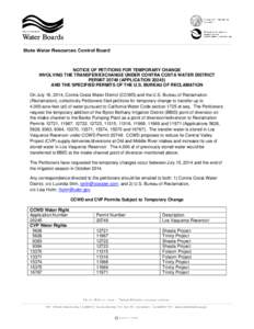 Water in California / Sacramento-San Joaquin Delta / Central Valley Project / San Joaquin Valley / Los Vaqueros Reservoir / Sacramento River / United States Bureau of Reclamation / Geography of California / California / Central Valley