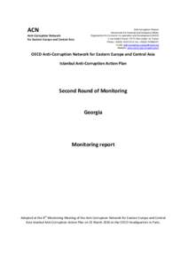 ACN Anti-Corruption Network for Eastern Europe and Central Asia Anti-Corruption Division Directorate for Financial and Enterprise Affairs