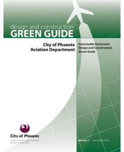 City of Phoenix Aviation Dept_Green Guide.indd