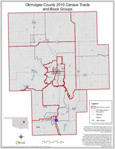 Okmulgee County 2010 Census Tracts and Block Groups 75A b a