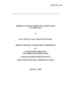 FEDERAL NATIONAL MORTGAGE ASSOCIATION