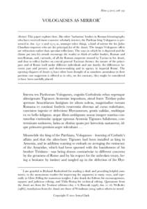 Prosopography of Ancient Rome / Julio-Claudian dynasty / Ancient Rome / 1st millennium / Domitii / Cornelii / Tacitus / Vologases / Nero / Annals / Histories / Tiberius