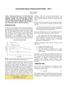 Microsoft Word - ICC-Accelerated Aging of Rejuvenated Cables - Part I.doc