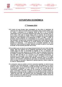 Vicente Goikoetxea, 6 – 5º dcha Tel[removed] – Fax: [removed] Vitoria-Gasteiz Gran Vía, 42, Pral. dcha Tel[removed]– Fax: [removed]