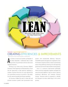 Lean Government / Lean manufacturing / Lean / Six Sigma / Business process improvement / Value stream mapping / Lean accounting / Lean Higher Education / Business / Process management / Management