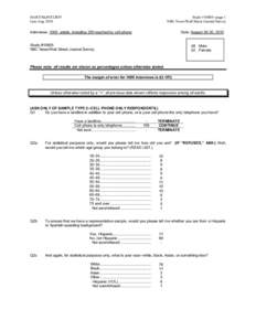 HART/McINTURFF Late Aug 2010 Study #[removed]page 1 NBC News/Wall Street Journal Survey Date: August 26-30, 2010