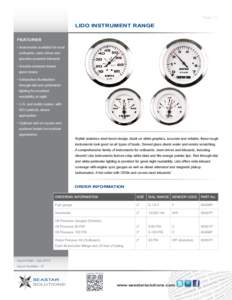 Marine propulsion / Speed sensors / Measurement / Engineering / Sterndrive / Outboard motor / Pitot tube / Pressure measurement / Tachometer / Technology / Measuring instruments / Aircraft instruments