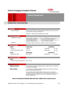 Datasheet - Elvaloy® HP441