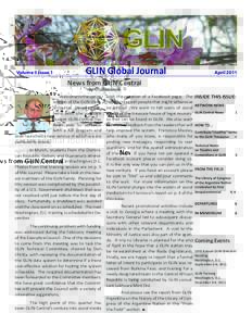 Volume 3 Issue 1  GLIN Global Journal News from GLIN.Central  April 2011
