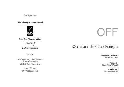 Sophie Lacaze / Alain Bancquart / Flute quartet / Yves Prin / Western concert flute / Horaţiu Rădulescu / Flute concerto / Music / Classical music / Flutes