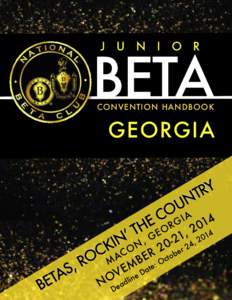 J U N I O R  BETA CONVENTION HANDBOOK  GEORGIA