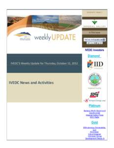 Volume 6 / Issue 1  In This Issue IVEDC Investors