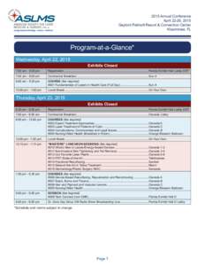 Laser 2015 Conference Program Pages.indd
