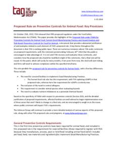 Pharmaceutical industry / Safety / Pharmaceuticals policy / Quality / Food safety / Food Safety Modernization Act / Hazard analysis and critical control points / Validation / Good manufacturing practice / Medicine / Health / Food and Drug Administration